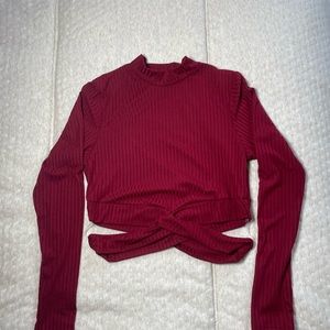 Cropped long sleeve